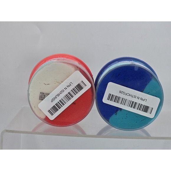 2 Lot Squishmallows Cloud Slime  - Strawberry Scarlet Charm & Blue Raz Tatiana - Picture 8 of 9